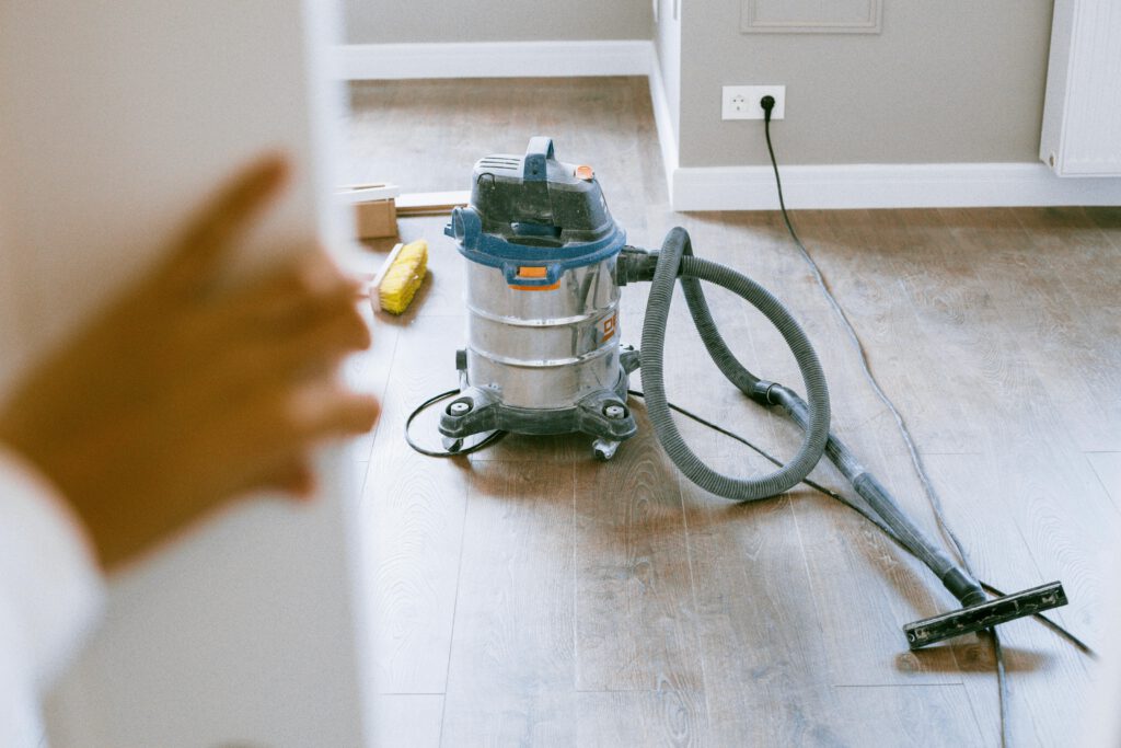 pexels photo 3616735 3616735 Industrial vacuum cleaner in a newly renovated apartment for a spotless finish.
